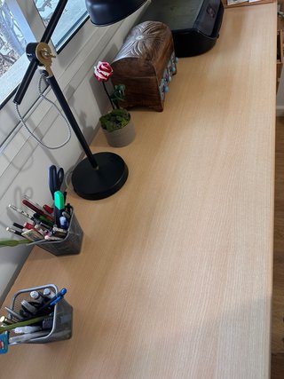 Escritorio de madera