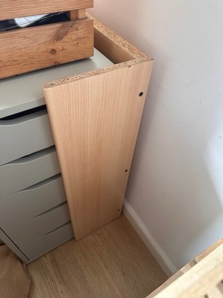 Escritorio de madera