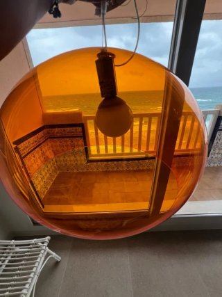 Lampara kartell arancione 52 cm
