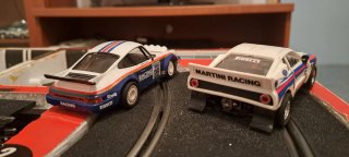 Scalextric C2 Rally + Extras