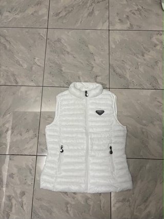 Gilet Prada Bianco Taglia XL