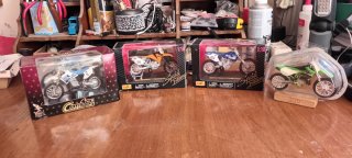 Lote Motos de Cross a escala