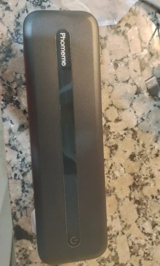 Impresora Portátil Phomemo Negra/Gris