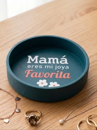 Plato Joyero Mamá Eres Mi Joya Favorita