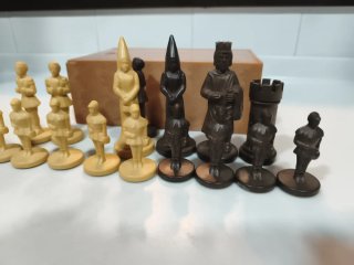 Lote 16 piezas ajedrez fantasía medieval