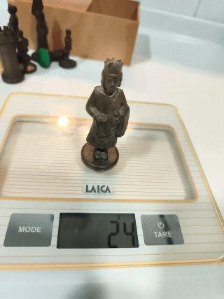 Lote 16 piezas ajedrez fantasía medieval