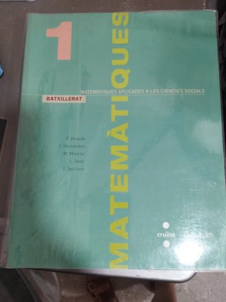 Matemàtiques aplicades a les Ciències Socials, ...