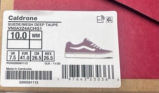 Zapatillas Vans Caldrone Talla 41 Nuevas