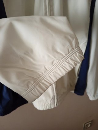 Chaqueta Nike Blanca y Azul XL