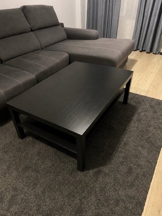 Mesa de centro lack negra Ikea