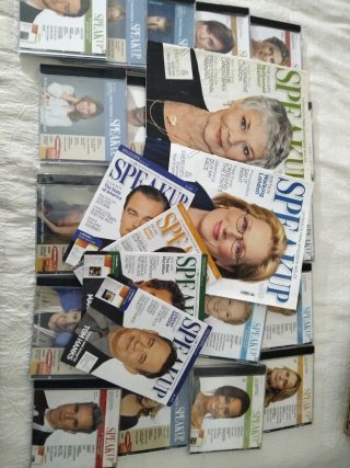 Lote 25 CDs Speak Up + 2 Revistas