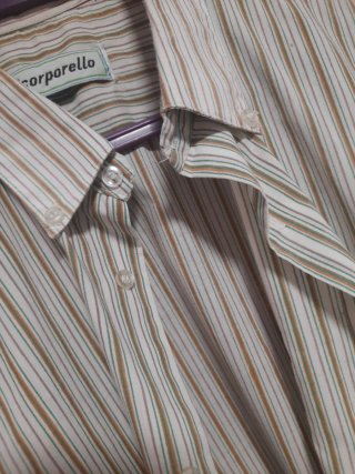 Camisa vintage Scarpella a rayas