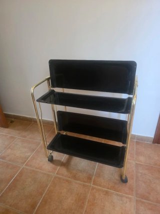 Camarera plegable 2 bandejas