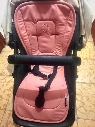 Colchoneta Bugaboo Rosa y Negra