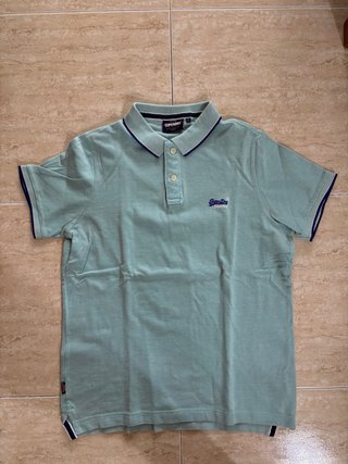 Polo Superdry Talla XL Verde