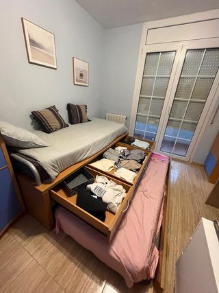 Cama individual con cajones + colchon