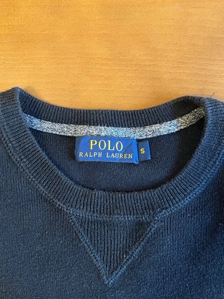 Polo Ralph Lauren Jersey Lana Negro Talla S