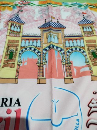 Pañuelo Feria de Abril Sevilla 2024