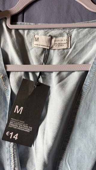 Top vaquero Primark Talla M
