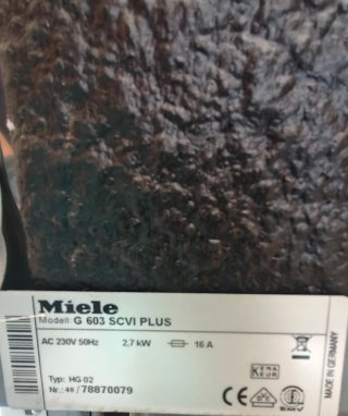 Lavavajillas Miele integrada
