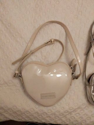 Bolso Corazón Niña Beige