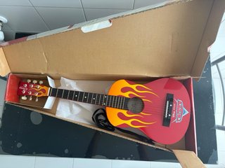 Guitarra Acústica Cars Disney Pixar