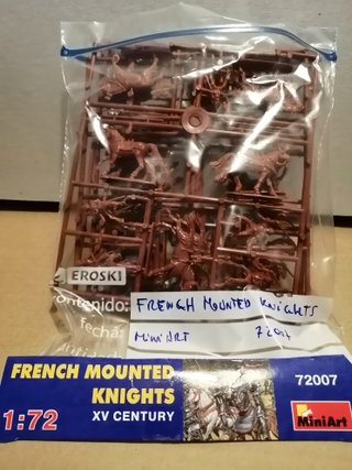 MiniArt 1:72 Jinetes Franceses XV Siglo