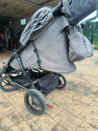 Carrito Gemelar Mountain Buggy Gris