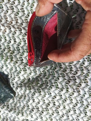 Lote 3 Monederos-Carteras de Piel vintage