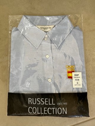 Camisa Russell Collection España Talla S Nueva