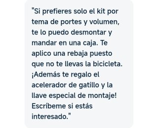 Regalo bicicleta BH si compras el kit completo