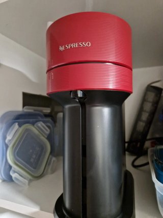 Macchina da caffè Nespresso Krups rossa