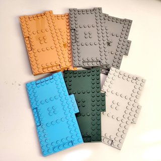 lego plate basi 8x16 7pz