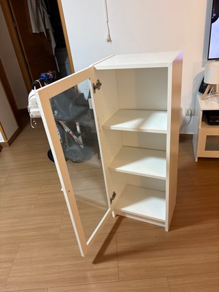 Librería Billy con puerta Oxberg Ikea
