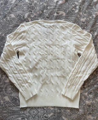Polo Ralph Lauren Jersey Blanco Cable