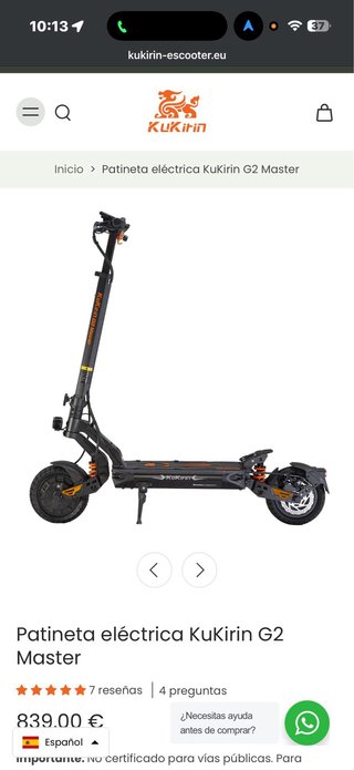 Patinete Eléctrico
