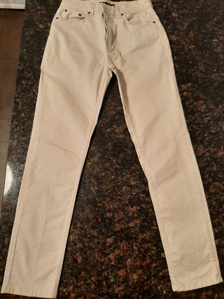 Pantalón crema talla 36