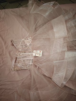 Abito da cerimonia/damigella rosa