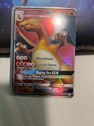 Charizard GX Carta Pokémon