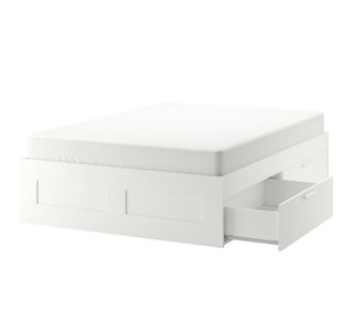 Cama Ikea Brimnes Blanco