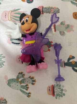 3 Figuras Minnie Mouse con Ropas