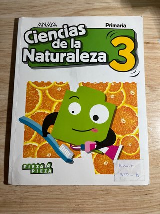 Ciencias de la Naturaleza 3 Primaria : Pieza a ...