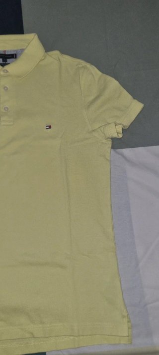 Polo Tommy Hilfiger Amarillo Talla L