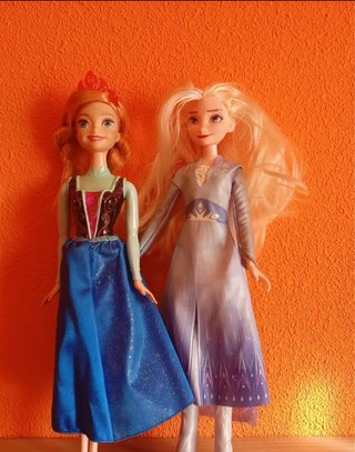 Muñecas Elsa y Ana Frozen