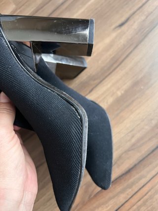 Botas Zara elásticas negras talla 36