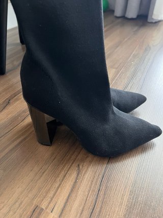 Botas Zara elásticas negras talla 36