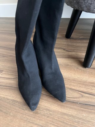 Botas Zara elásticas negras talla 36