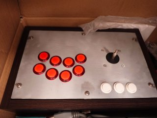 Mando Arcade Sanwa Palanca Botones con placa xbox