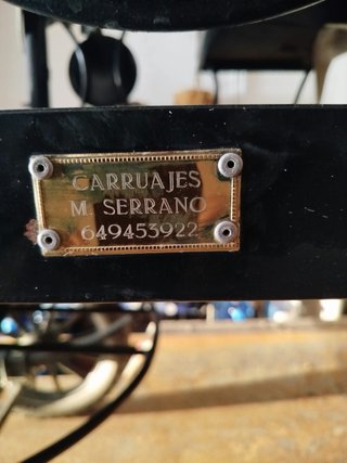 Carro de caballos para eventos