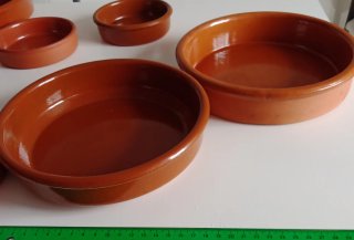 Lote 7 Cazuelas Barro Cocina